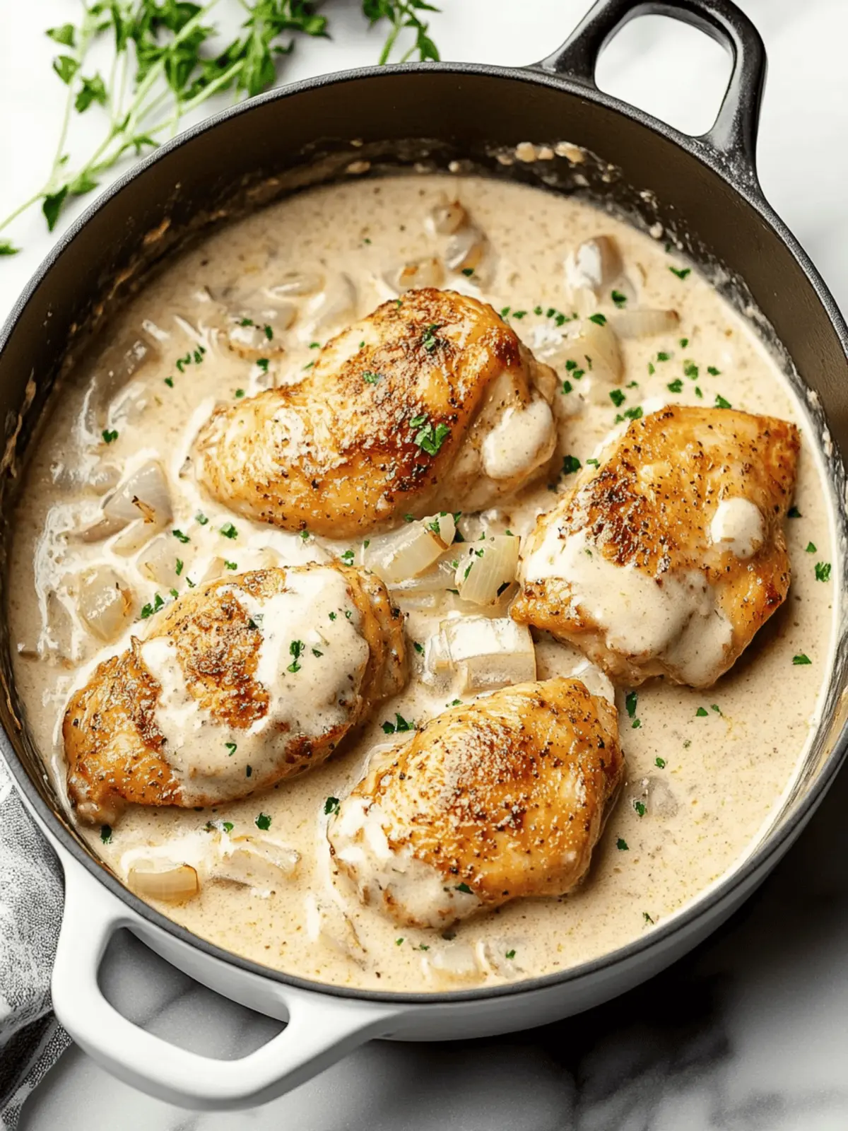 Sour Cream and Onion Chicken