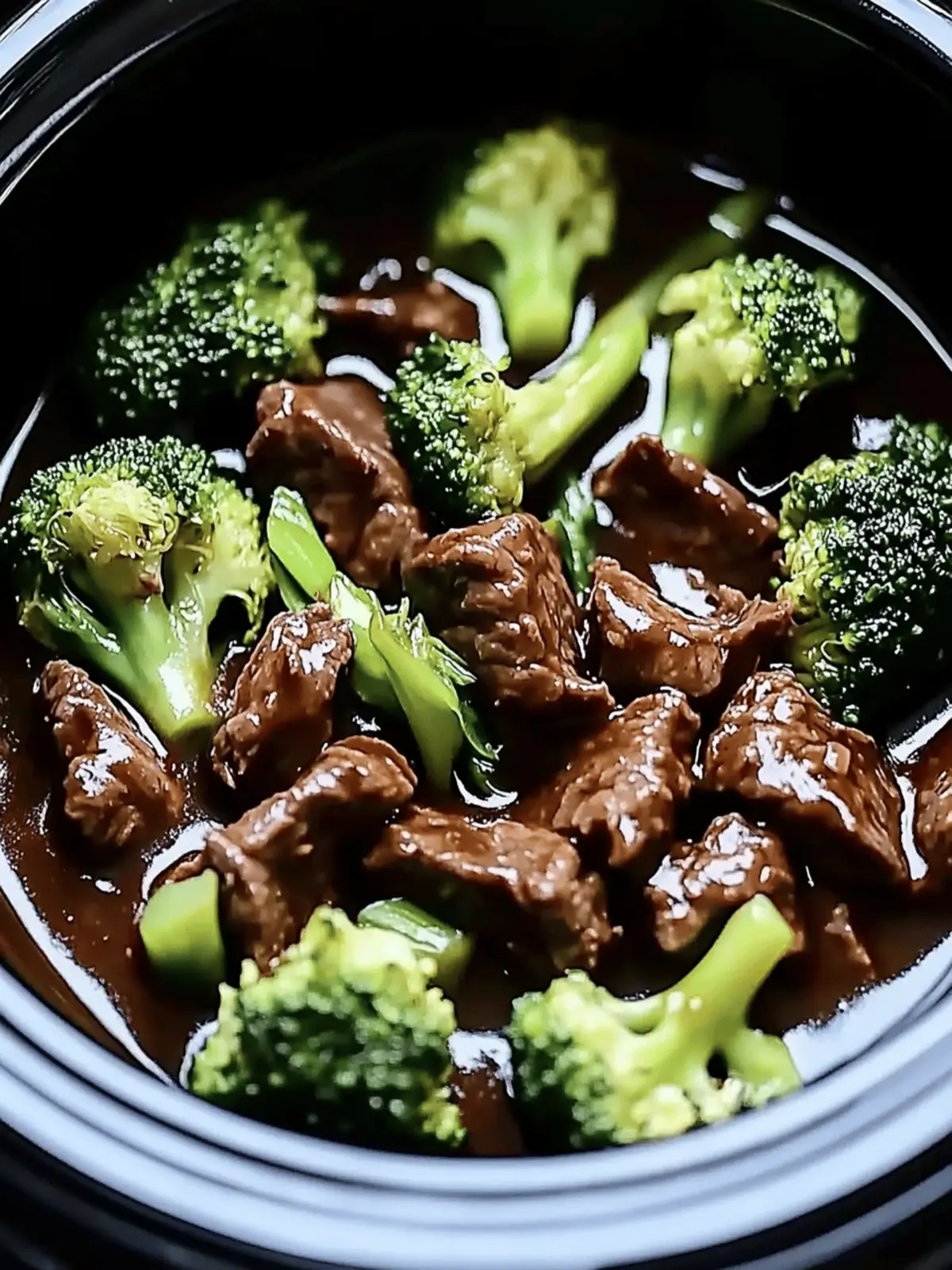 Crock Pot Beef and Broccoli