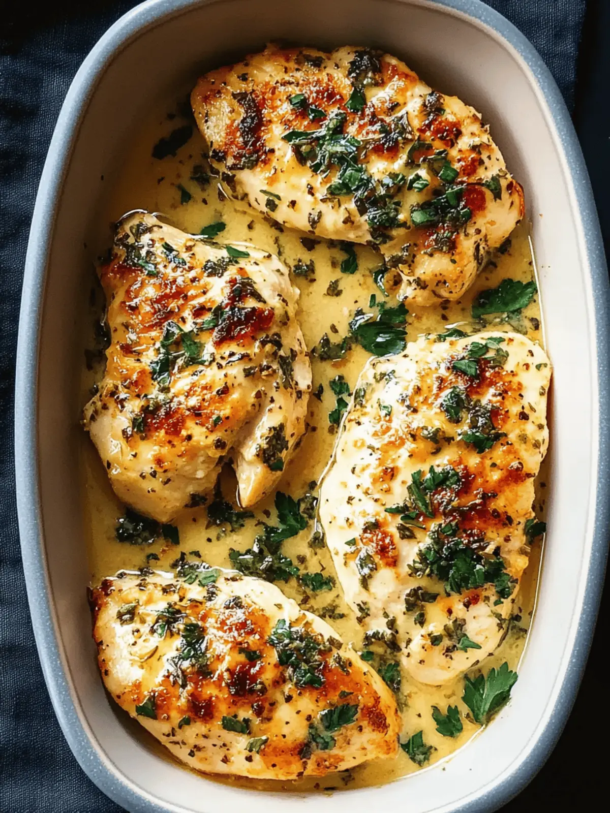 Garlic Butter Baked Chicken Breast