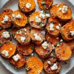 Honey Feta Sweet Potato Rounds Recipe