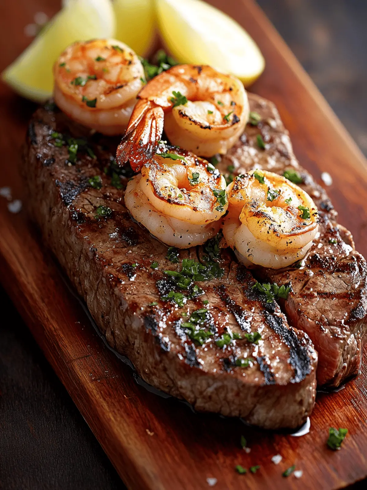 Steak and Shrimp