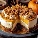Pumpkin Streusel Cheesecake