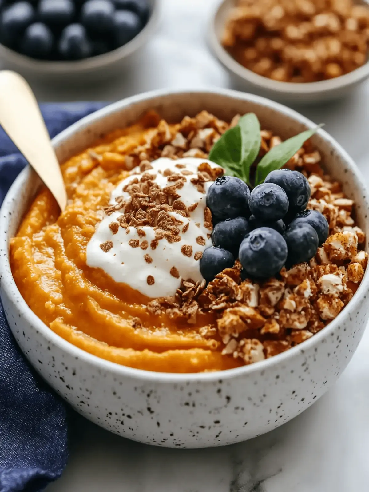 Sweet Potato Breakfast Bowl