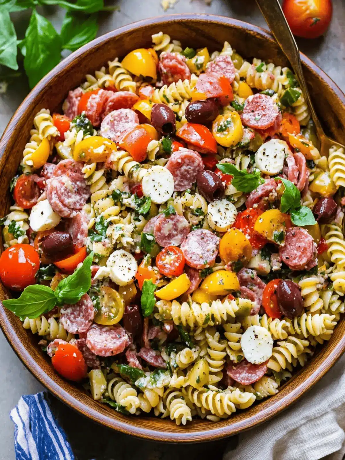 Italian Antipasto Pasta Salad