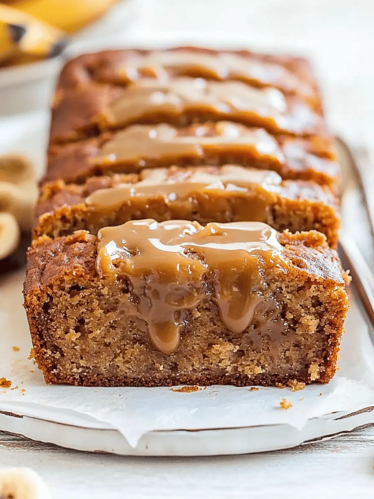 Caramel Macchiato Banana Bread