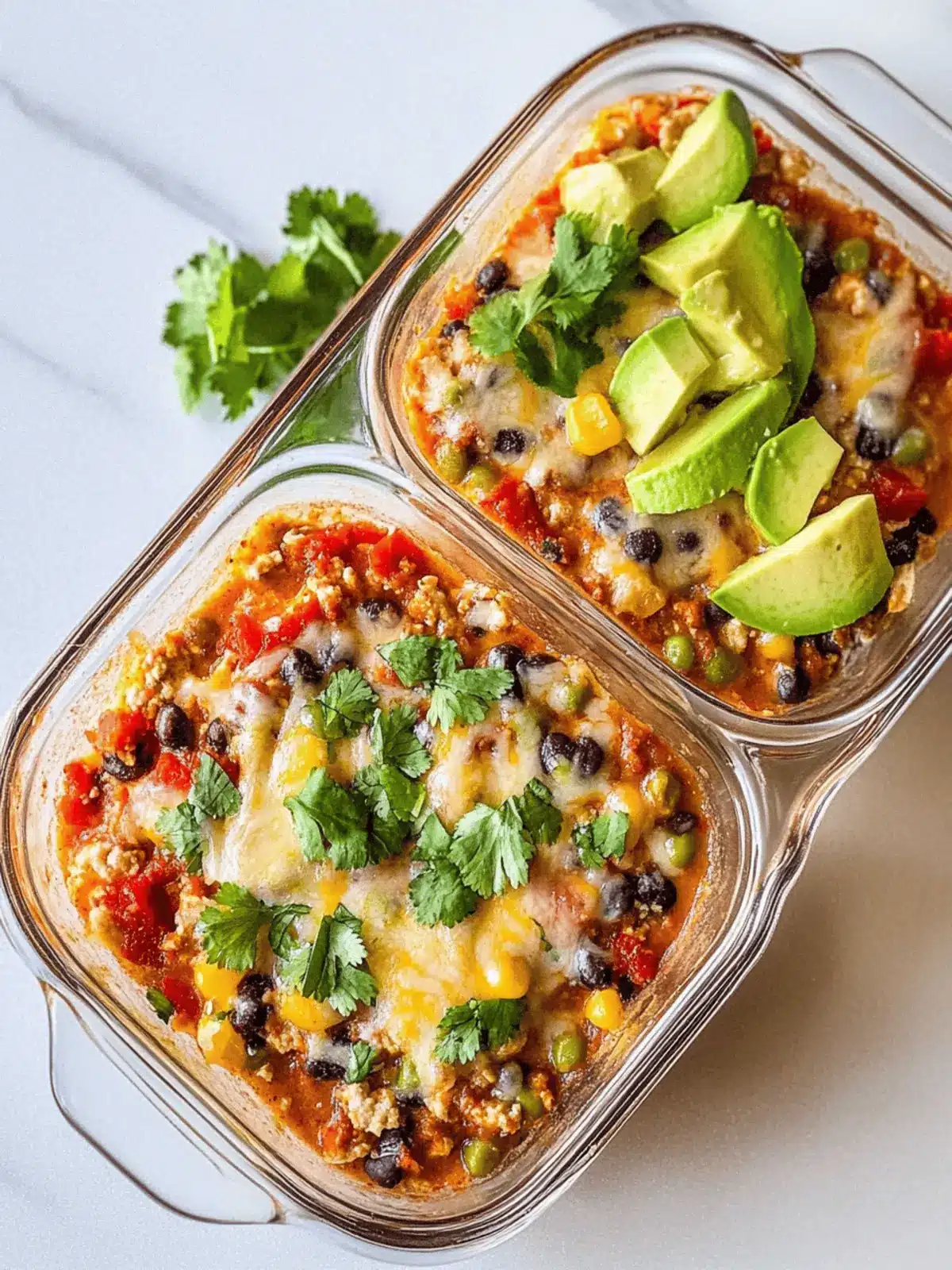 Cottage Cheese Enchiladas Bowl