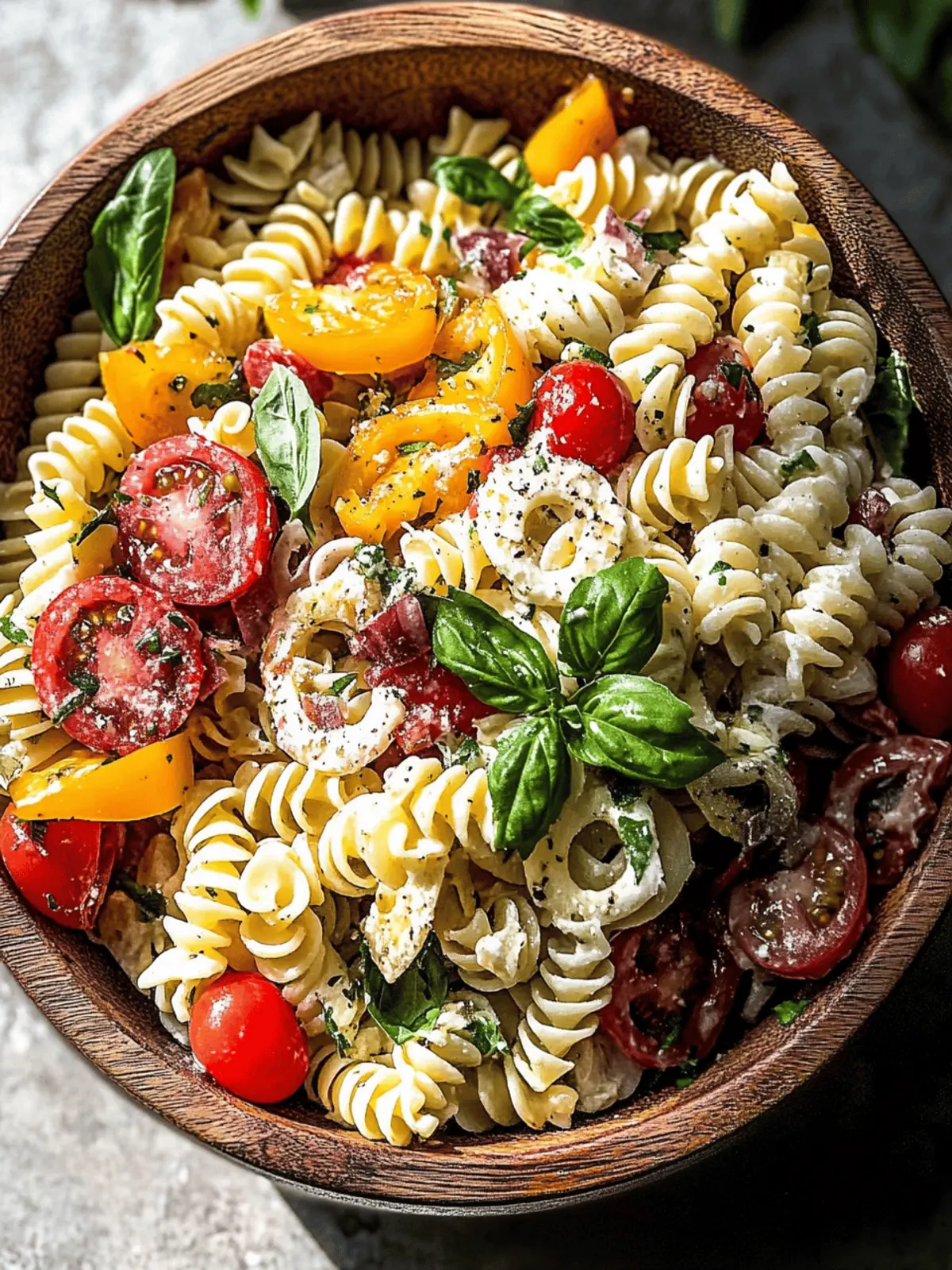 Zesty Party Pasta Salad: Your New Go-To for Gatherings 4 Party Pasta Salad