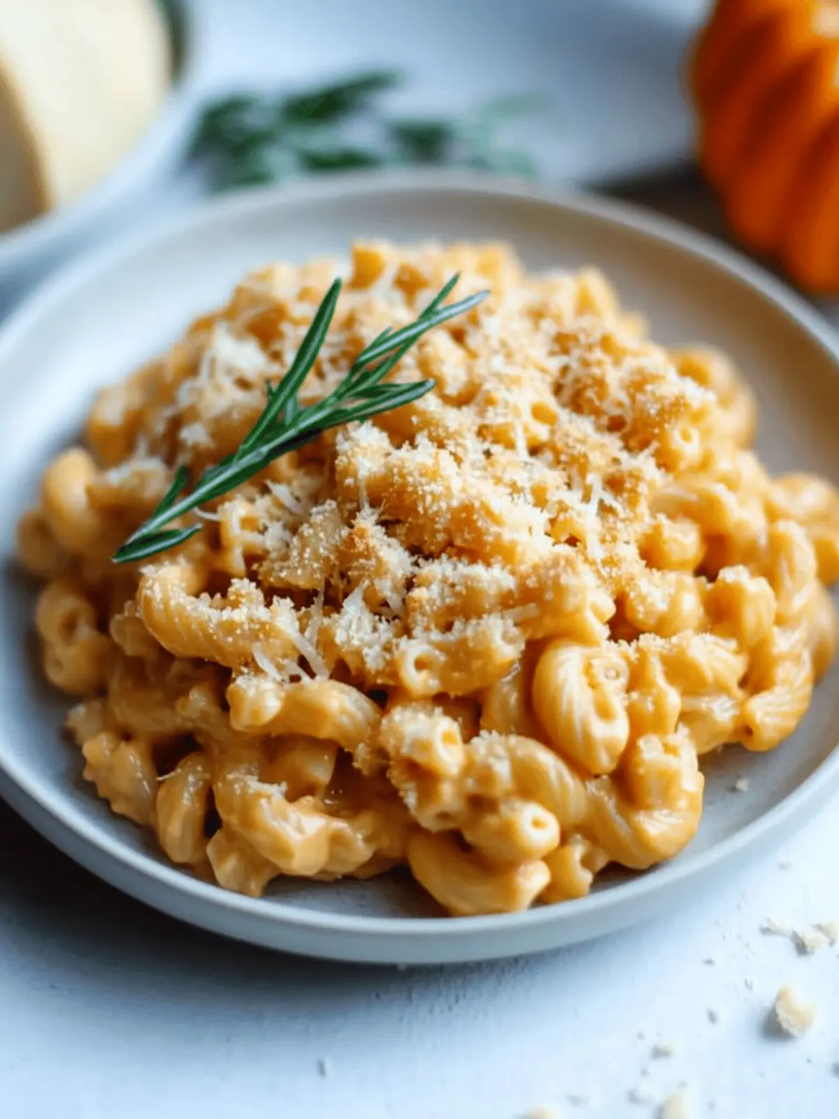 Pumpkin Mac and Cheese