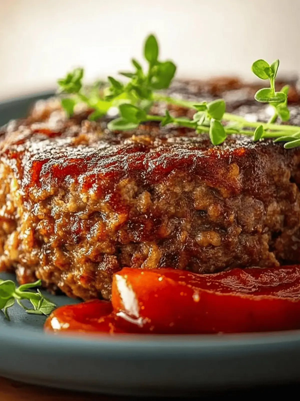 Meatloaf with Oatmeal