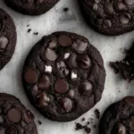 Triple Chocolate Cookies