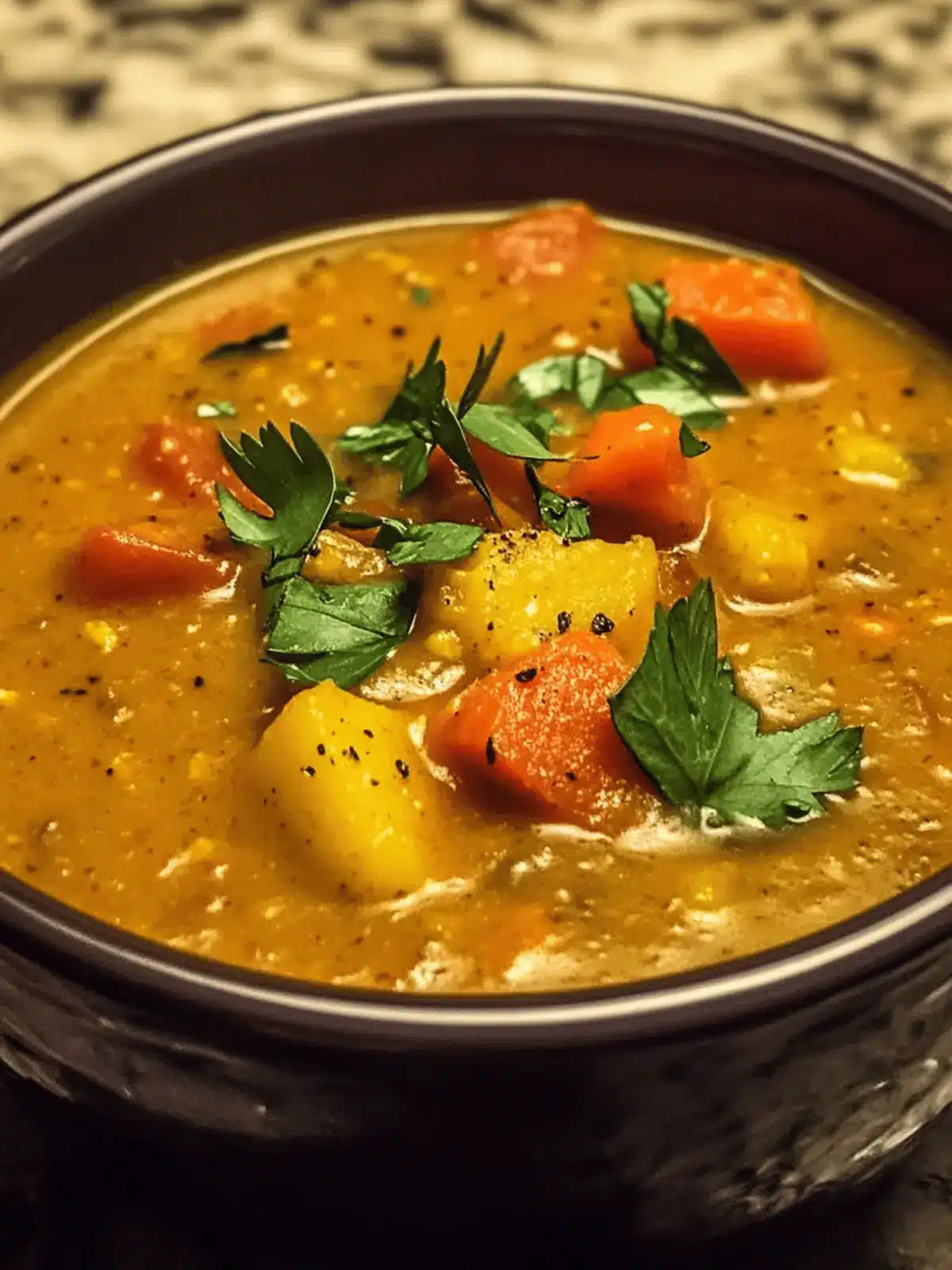 Winter mulligatawny