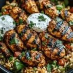 One Pot Shawarma Chicken And Rice