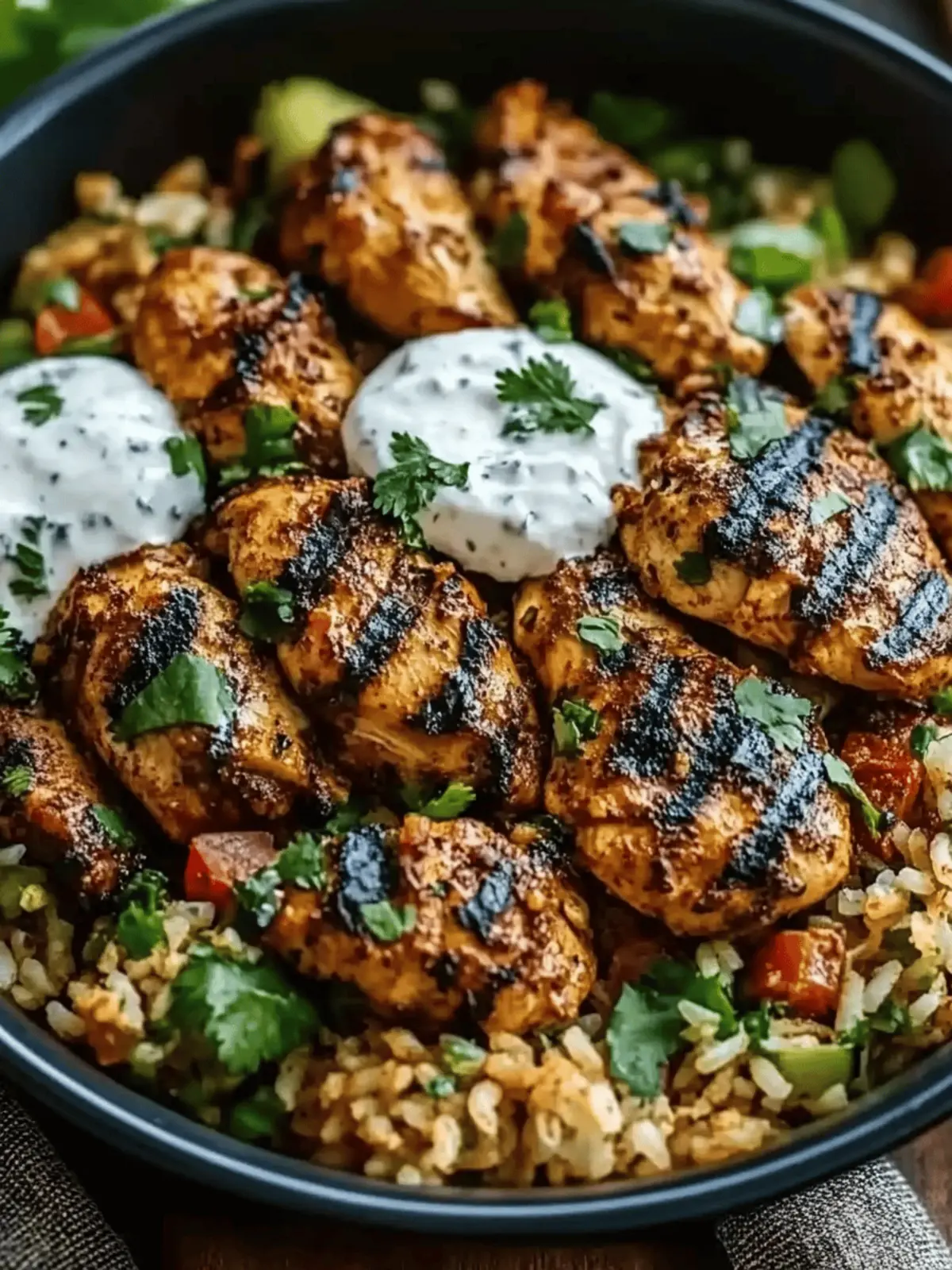 One Pot Shawarma Chicken And Rice