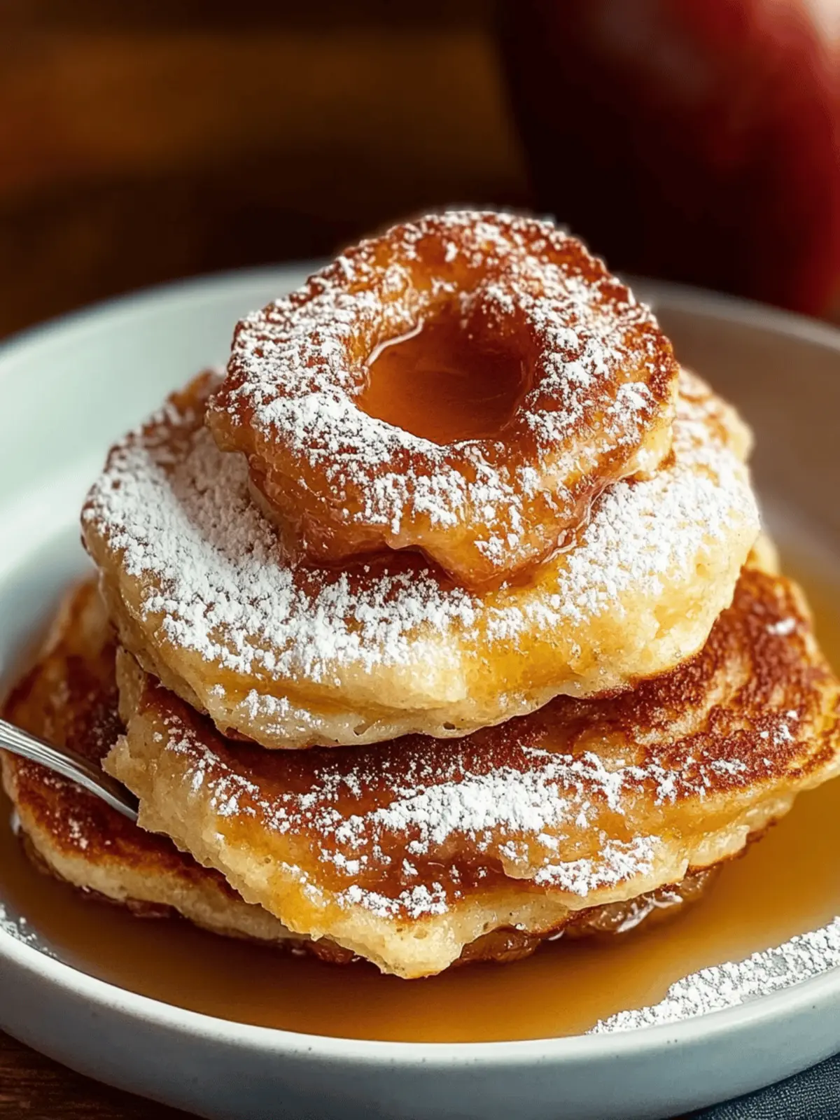 Apple Cider Donut Pancakes