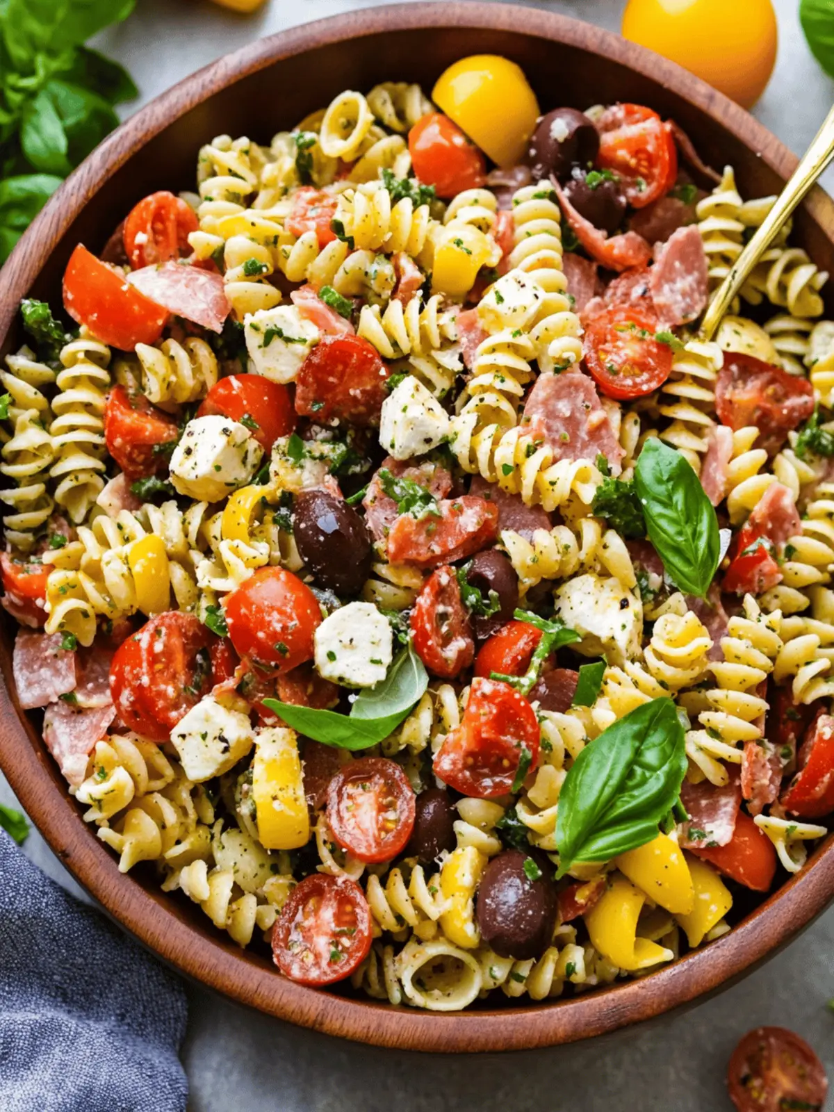 Italian Antipasto Pasta Salad