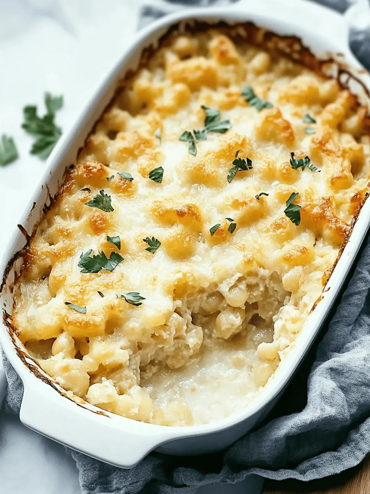 Cheesy Hominy Casserole