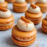 Pumpkin Pie Macarons