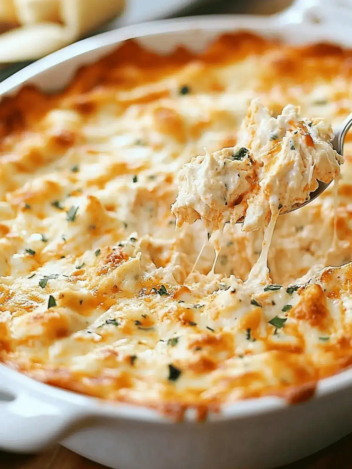 Greek Yogurt Buffalo Chicken Dip