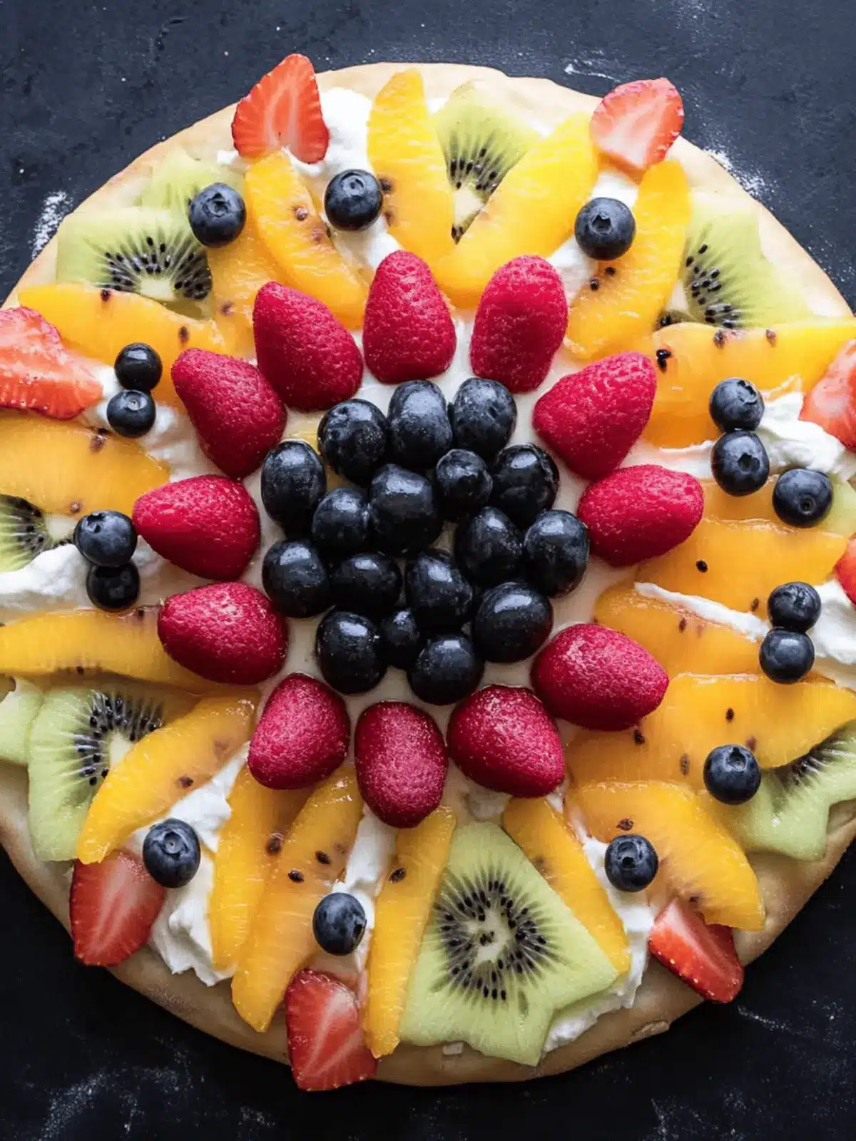 Fruit Pizza with Cream Cheese
