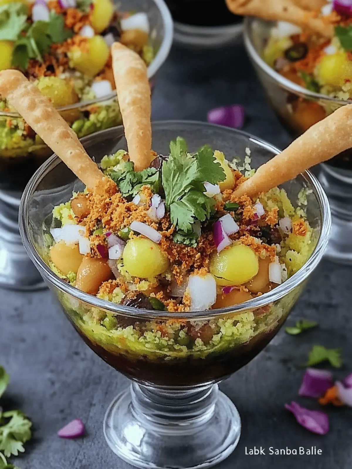 Deconstructed Samosa Chaat