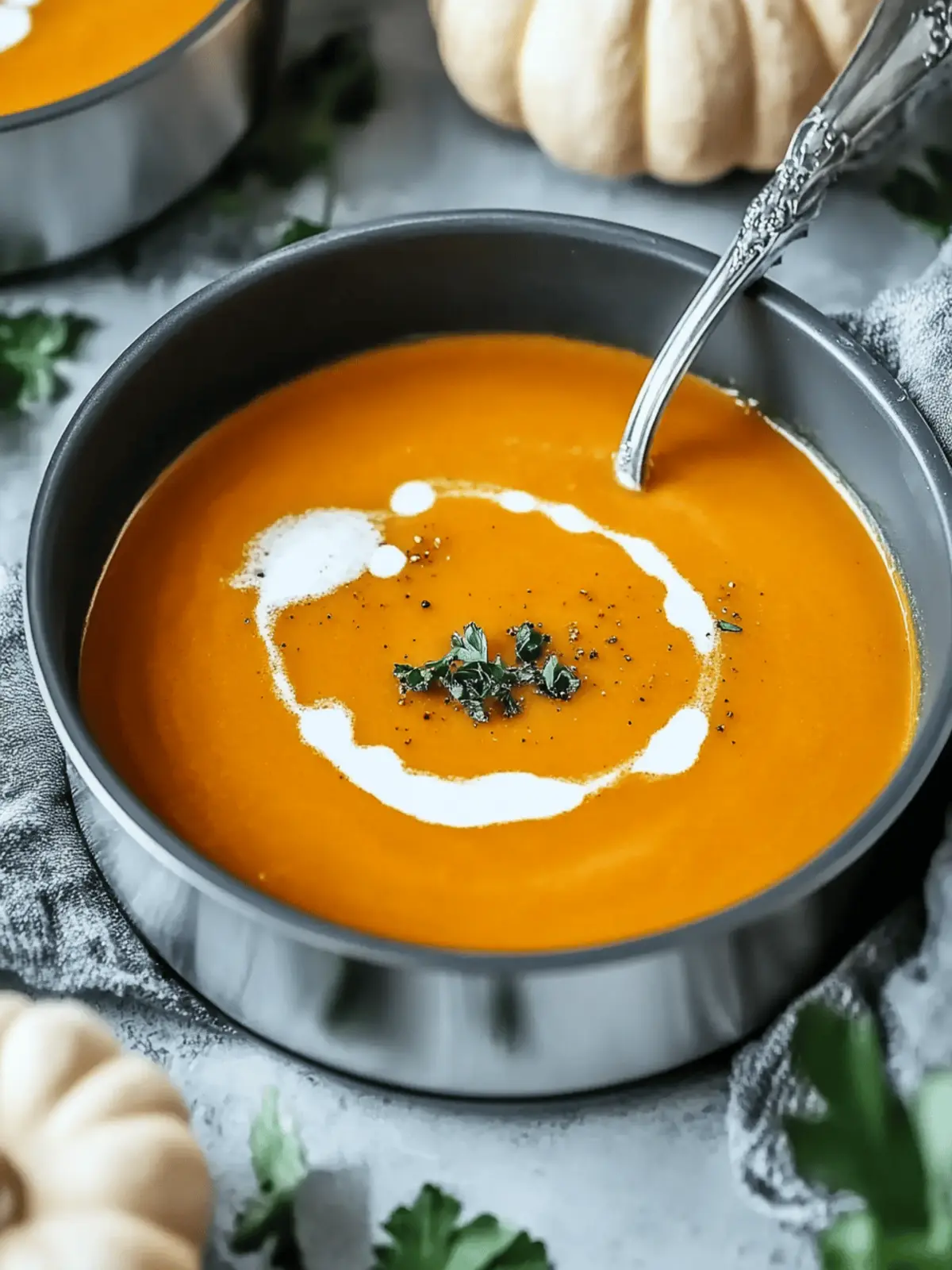 Creamy Pumpkin Soup