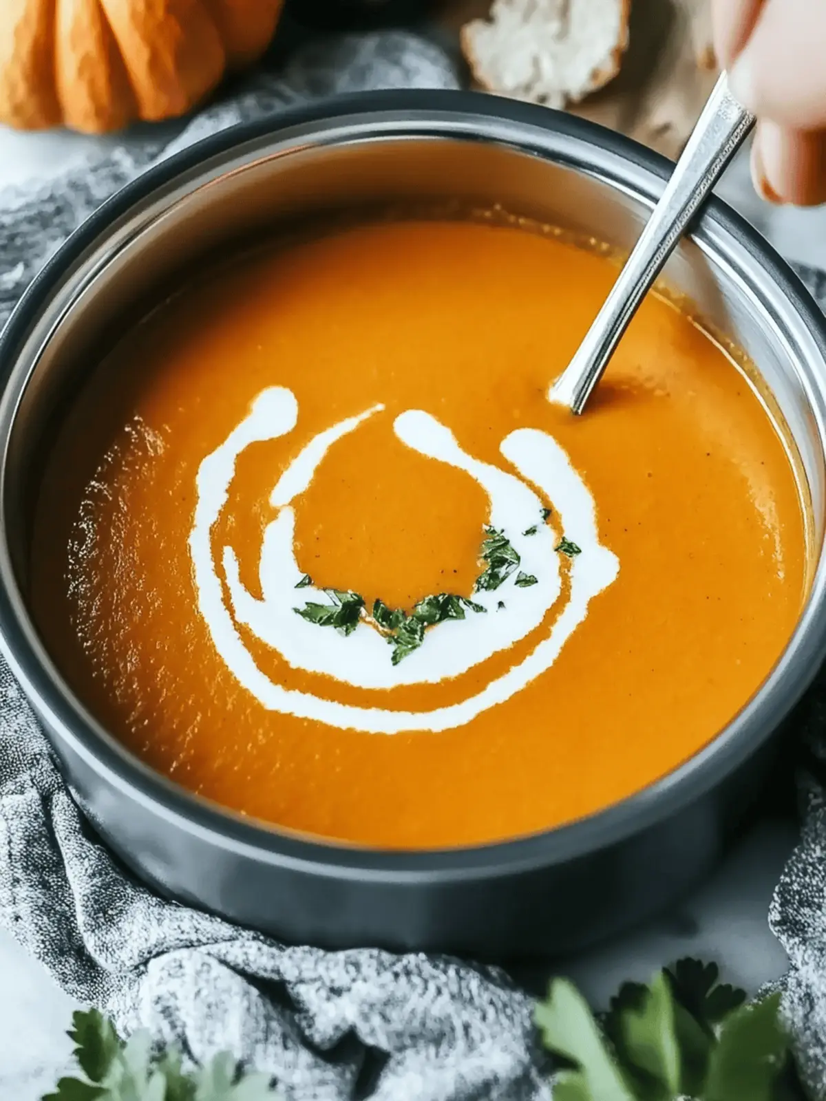 Creamy Pumpkin Soup to Warm Your Soul This Autumn 2 Creamy Pumpkin Soup
