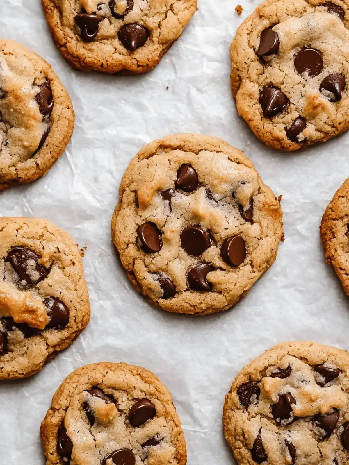 Sourdough Miso Chocolate Chip Cookies with Brown Butter