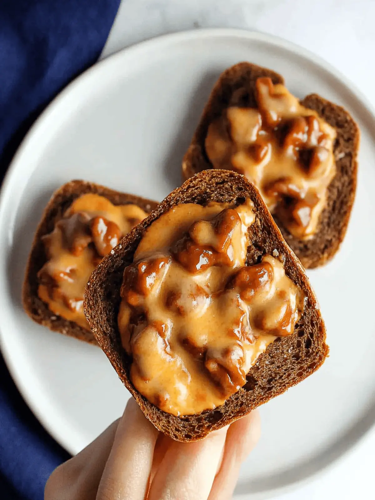 Mini Rye Bread Pizzas
