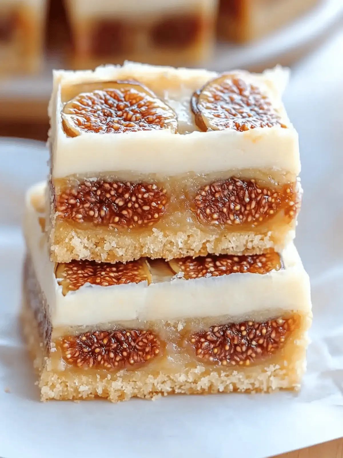 Fig and Cream Cheese Bars
