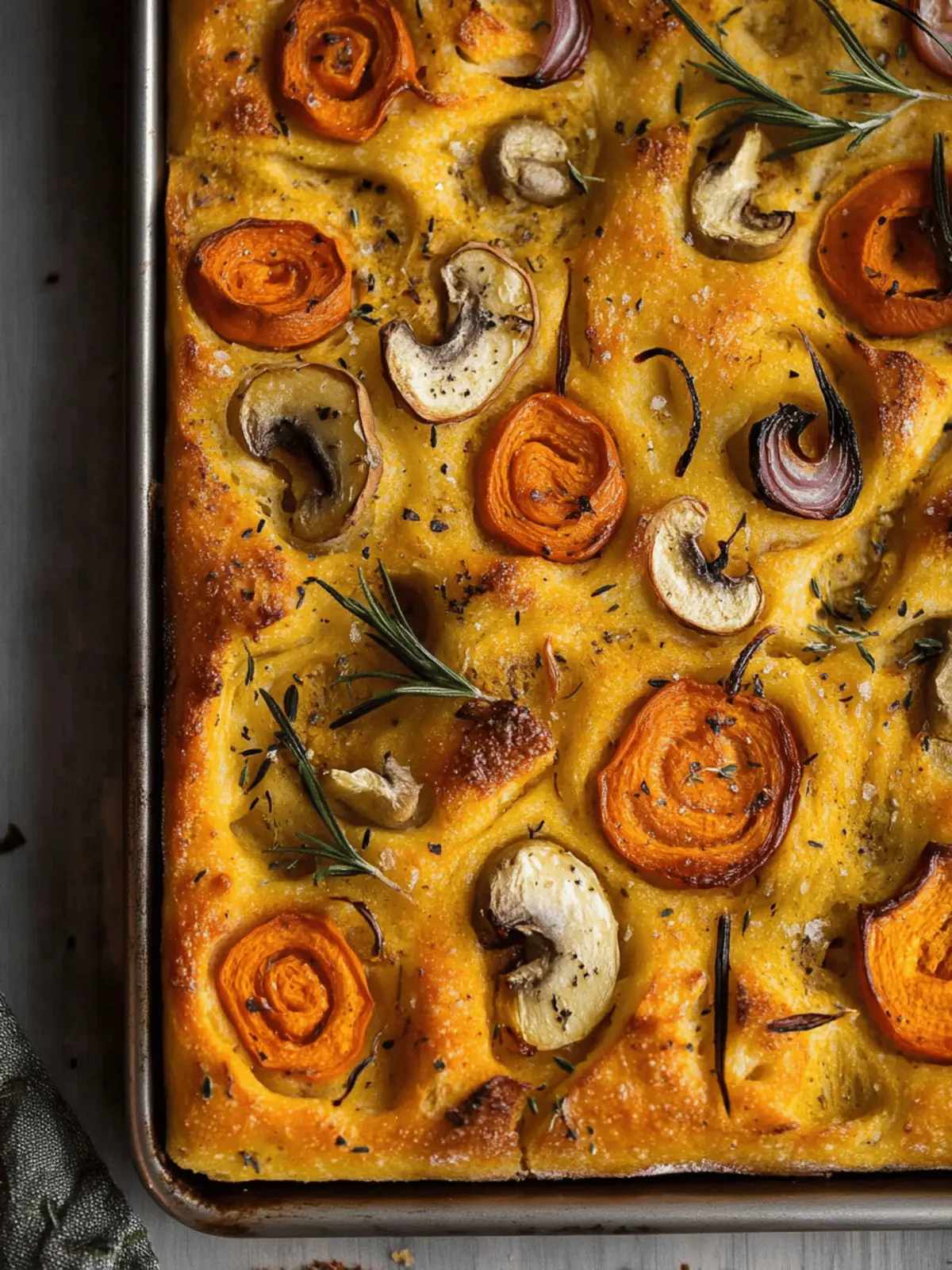Pumpkin Focaccia