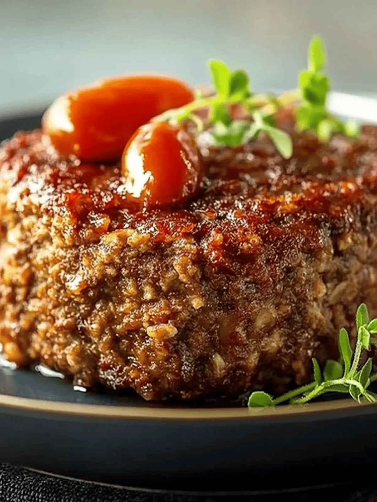 Meatloaf with Oatmeal
