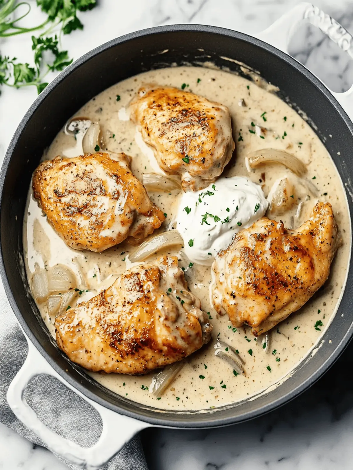Sour Cream and Onion Chicken
