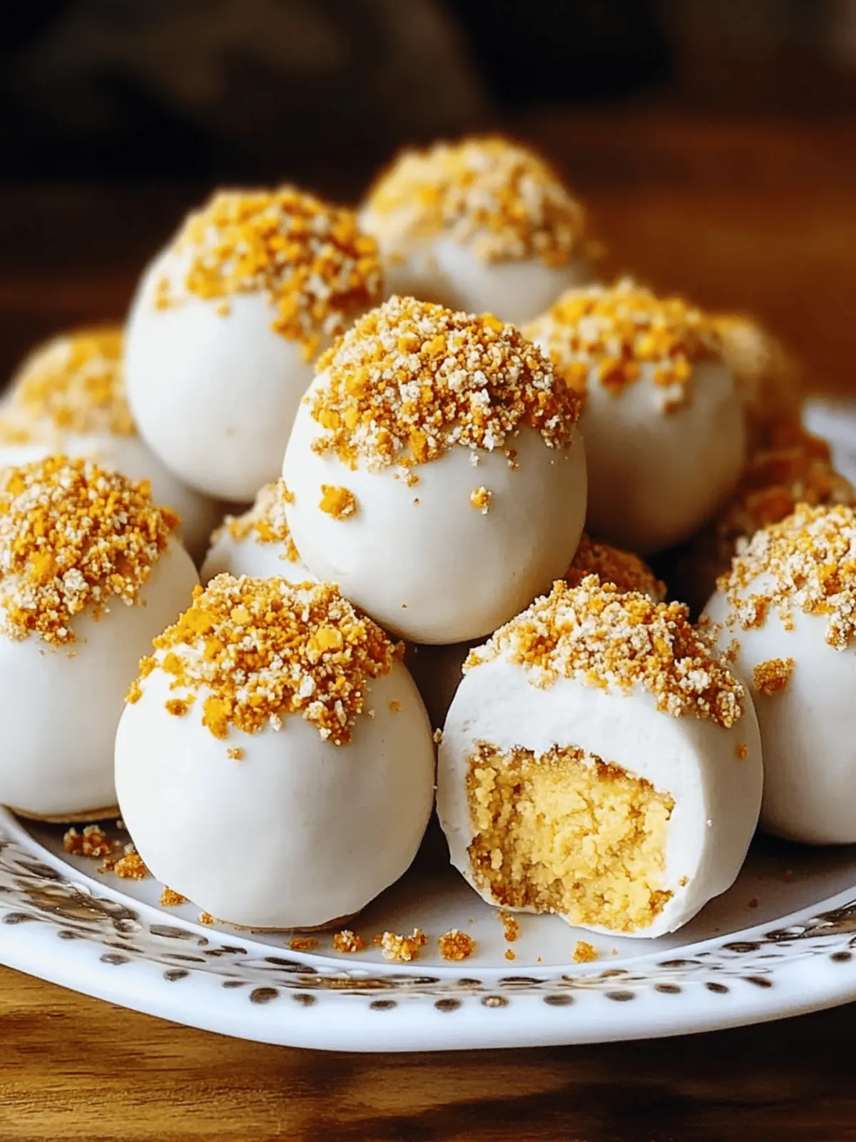 Irresistible No Bake Pumpkin Cheesecake Balls You’ll Love 3 No Bake Pumpkin Cheesecake Balls