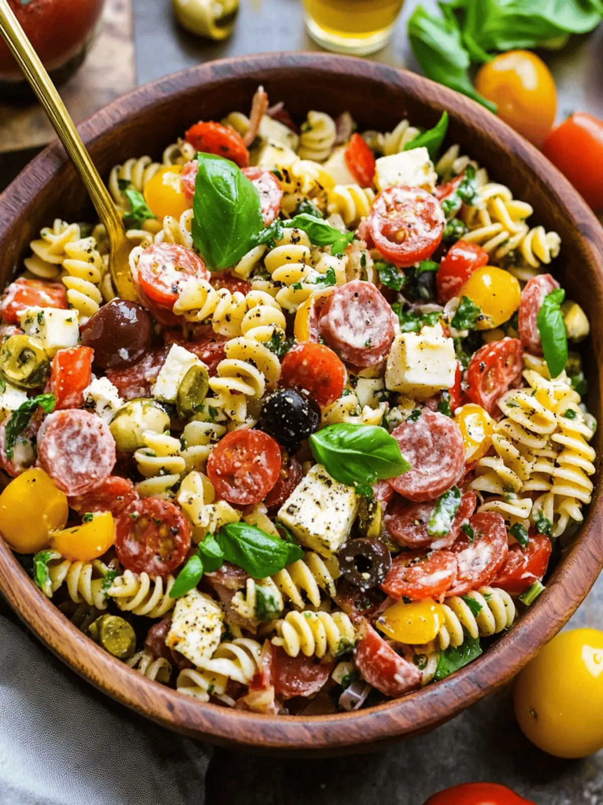 Italian Antipasto Pasta Salad