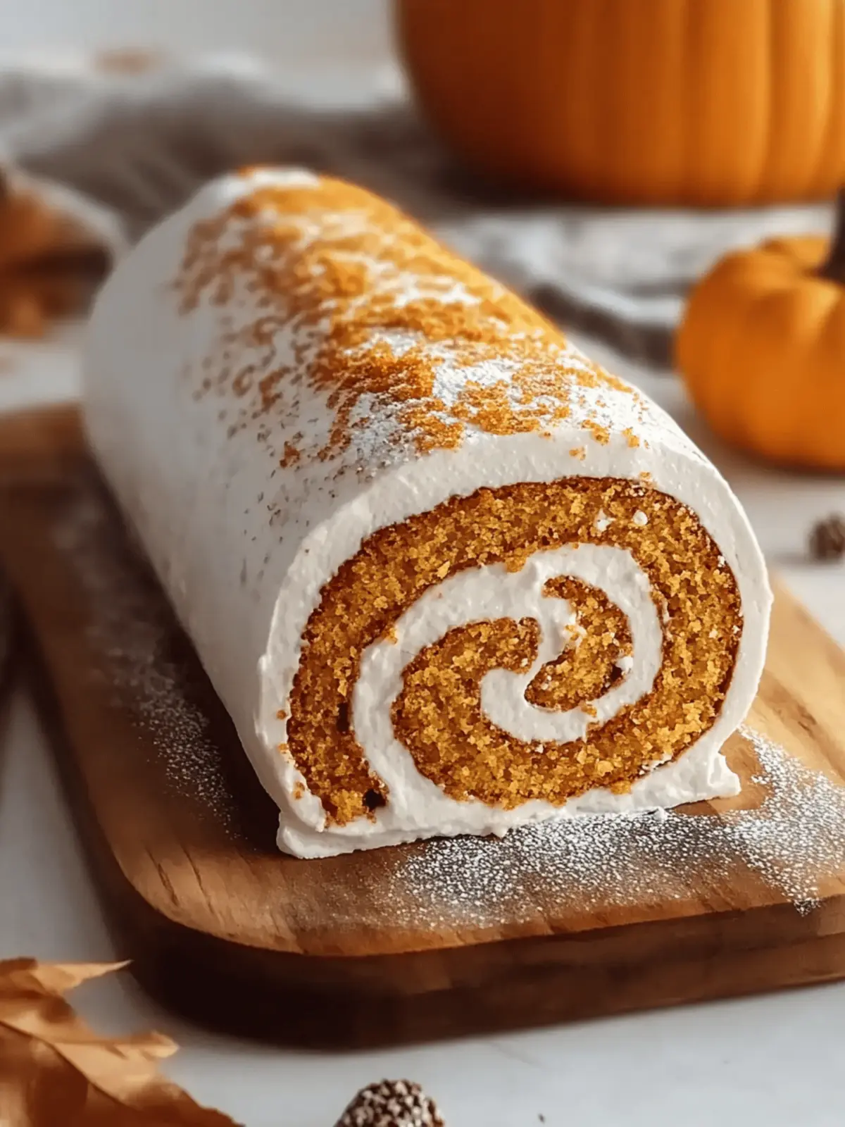 Delicious Fall Pumpkin Spice Roll Cake You’ll Love to Bake 3 Fall Pumpkin Spice Roll Cake