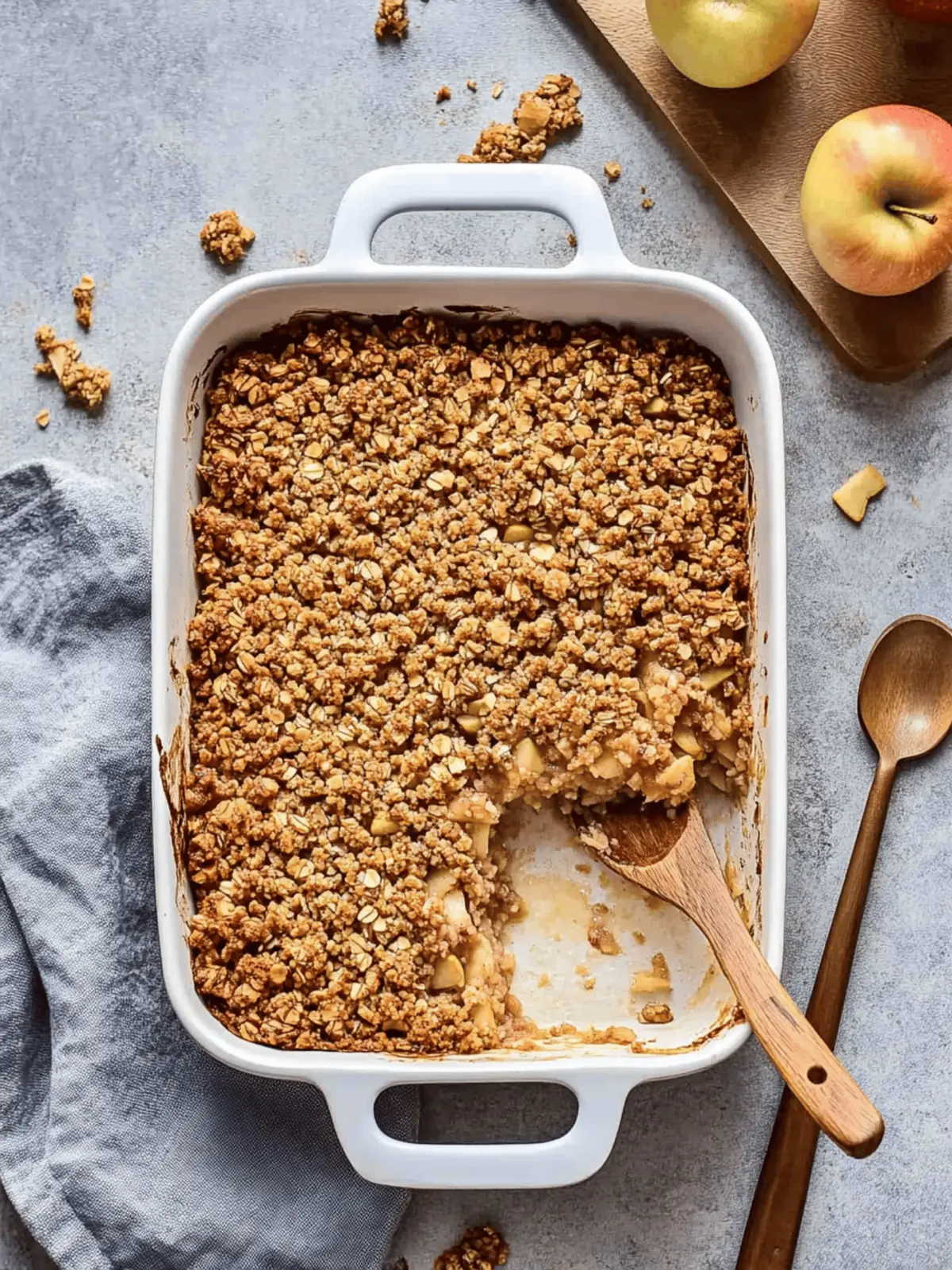 Vegan Apple Crumble