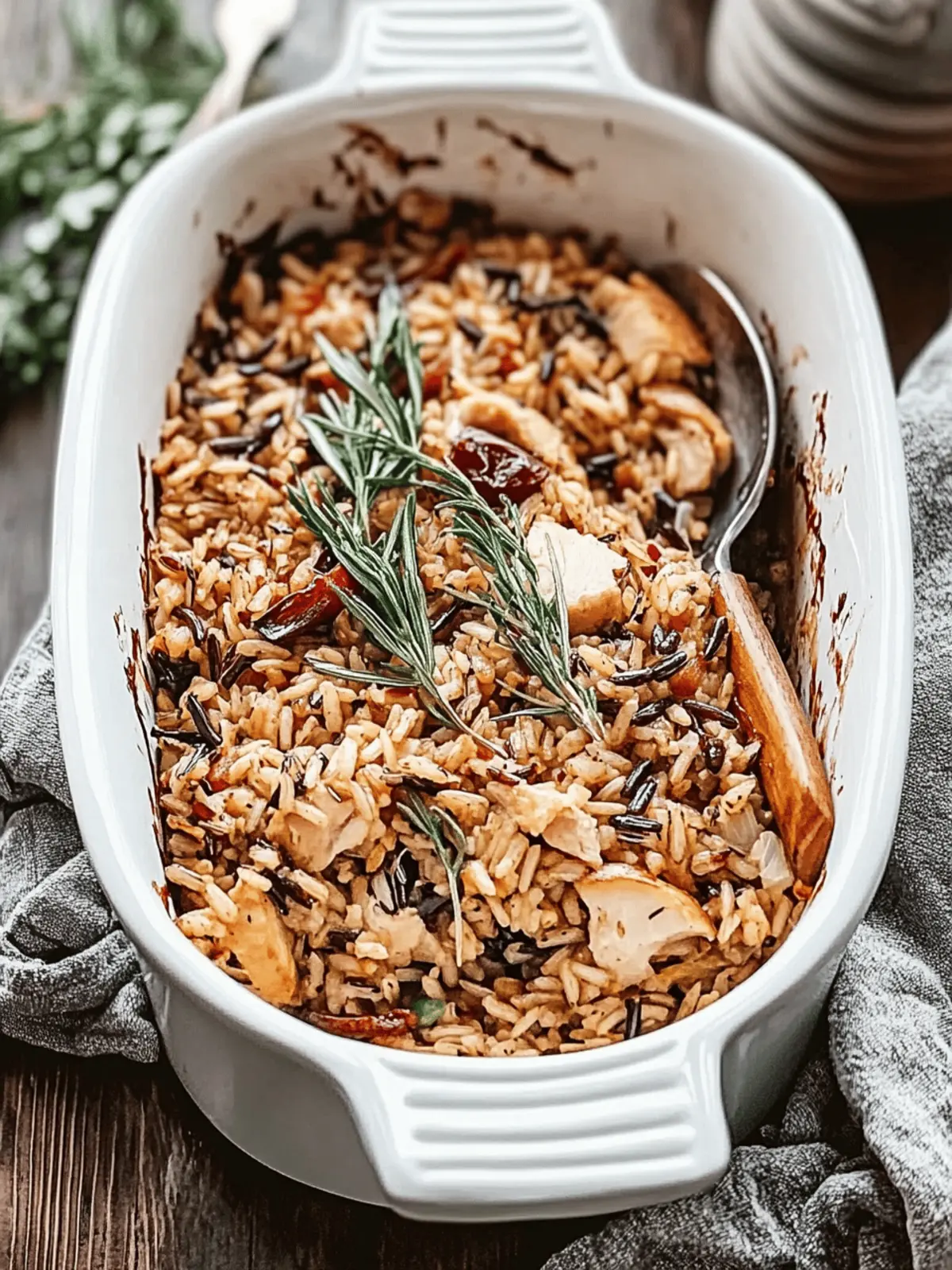 Hearty Turkey Wild Rice Casserole