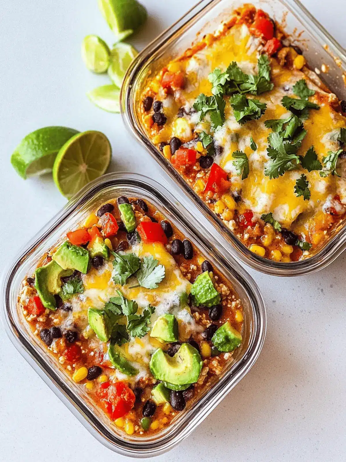 Cottage Cheese Enchiladas Bowl