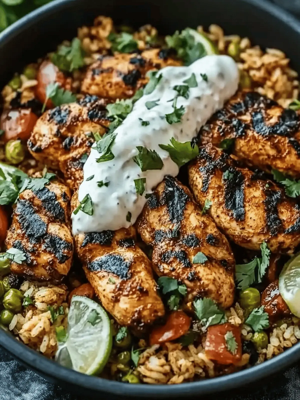 One Pot Shawarma Chicken And Rice