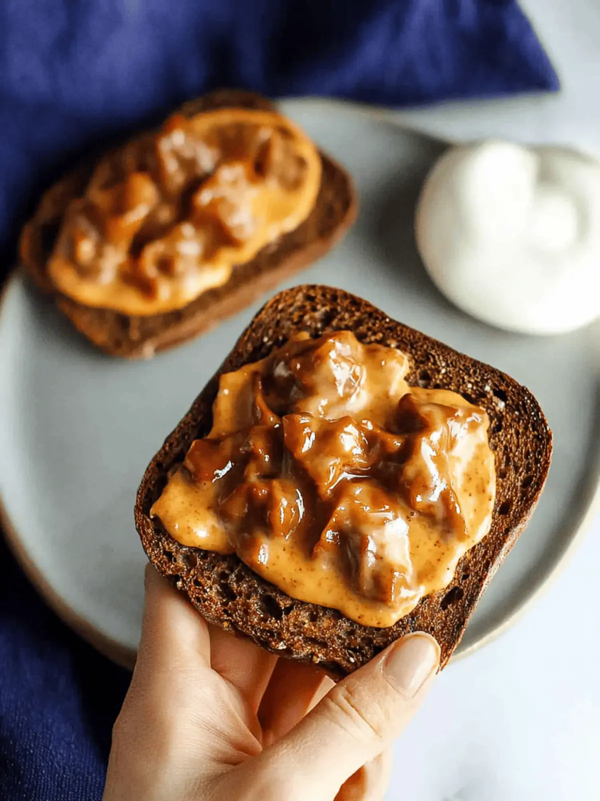 Mini Rye Bread Pizzas