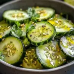 Honey Lime Cucumber Salad