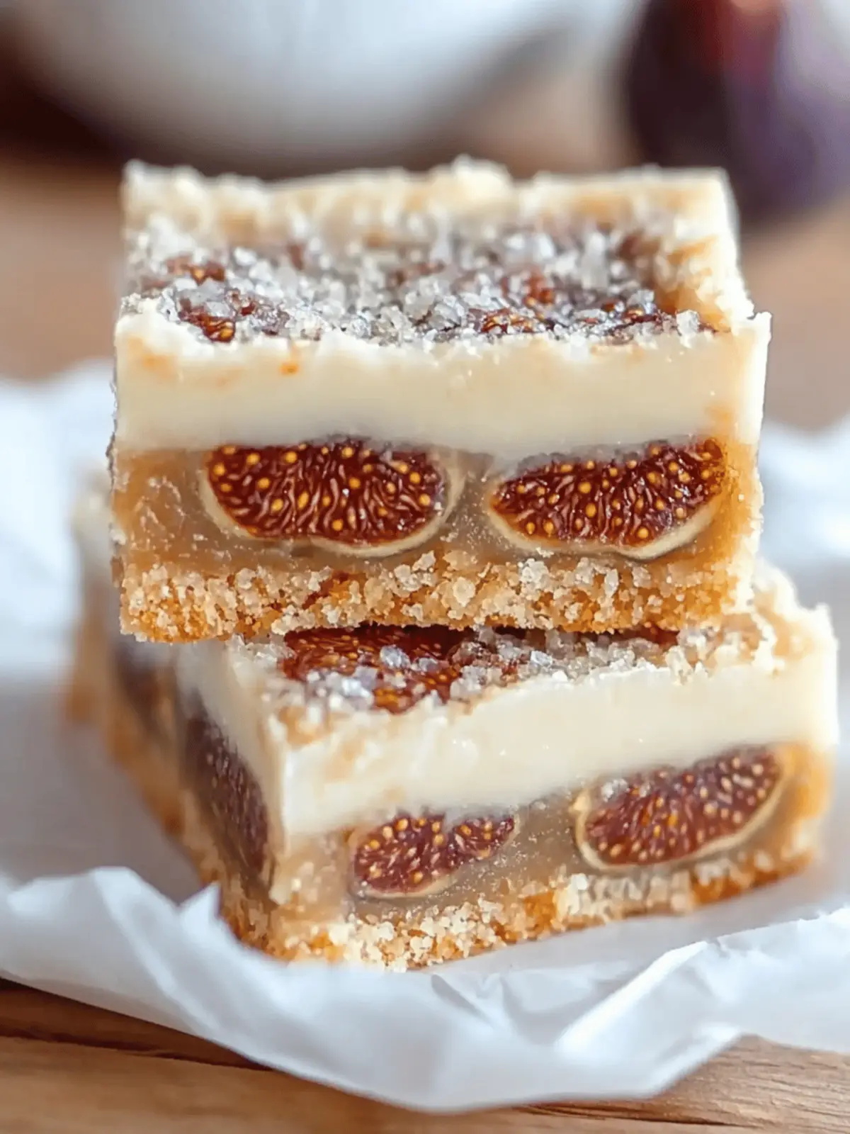 Fig and Cream Cheese Bars
