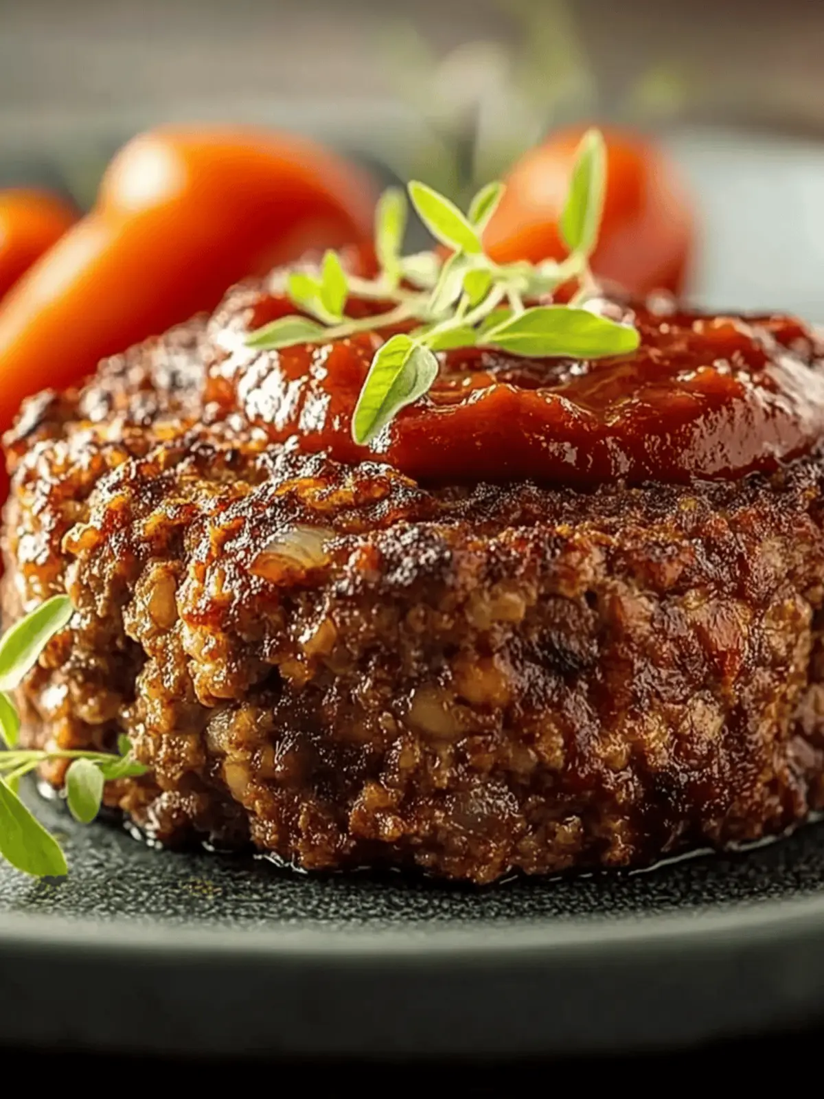 Meatloaf with Oatmeal