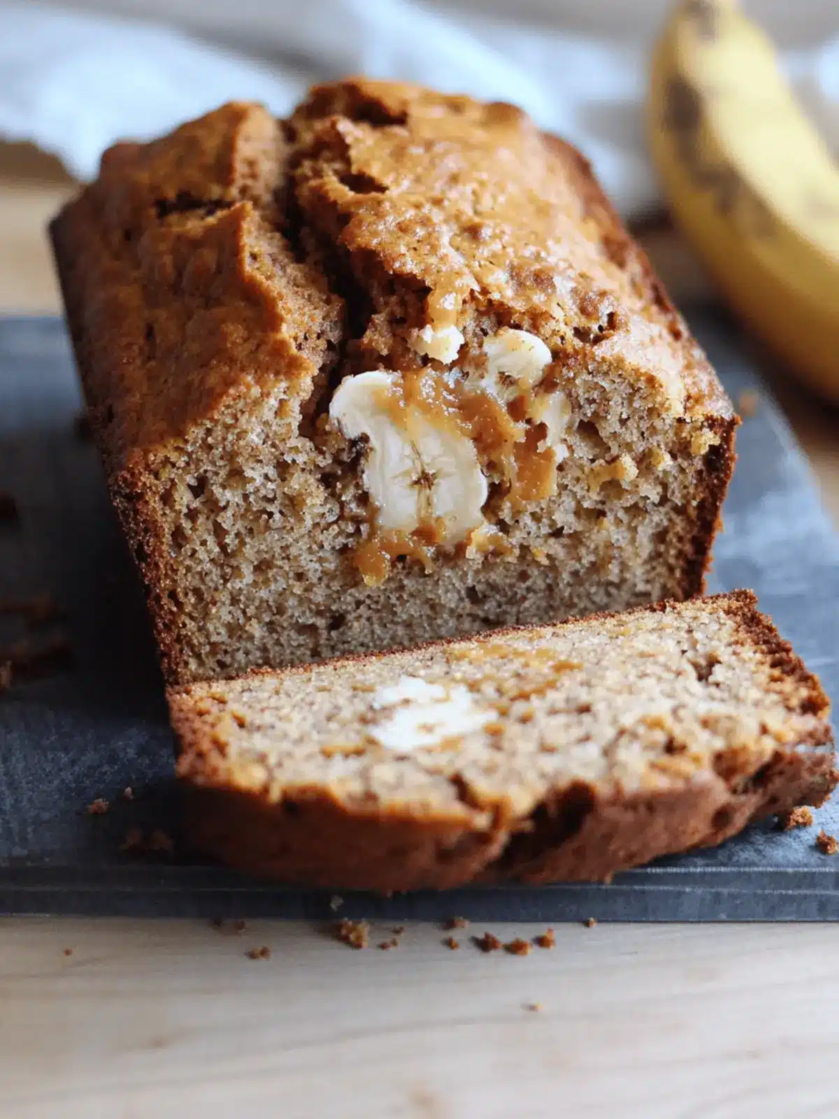 Butterscotch Banana Bread