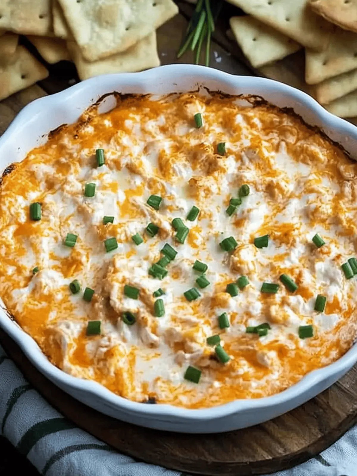 Rotisserie Buffalo Chicken Dip