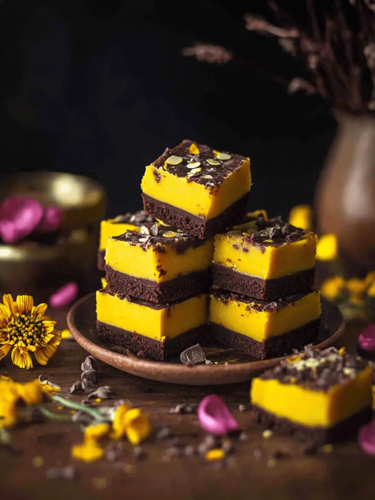Brownie Burfi Bites