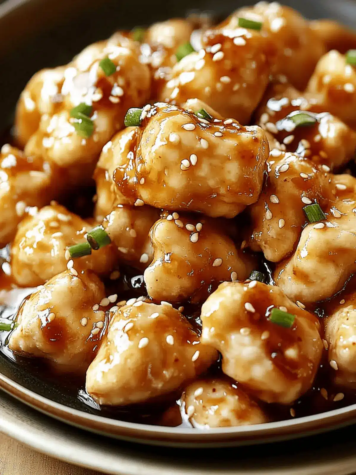 Healthy Sesame Chicken