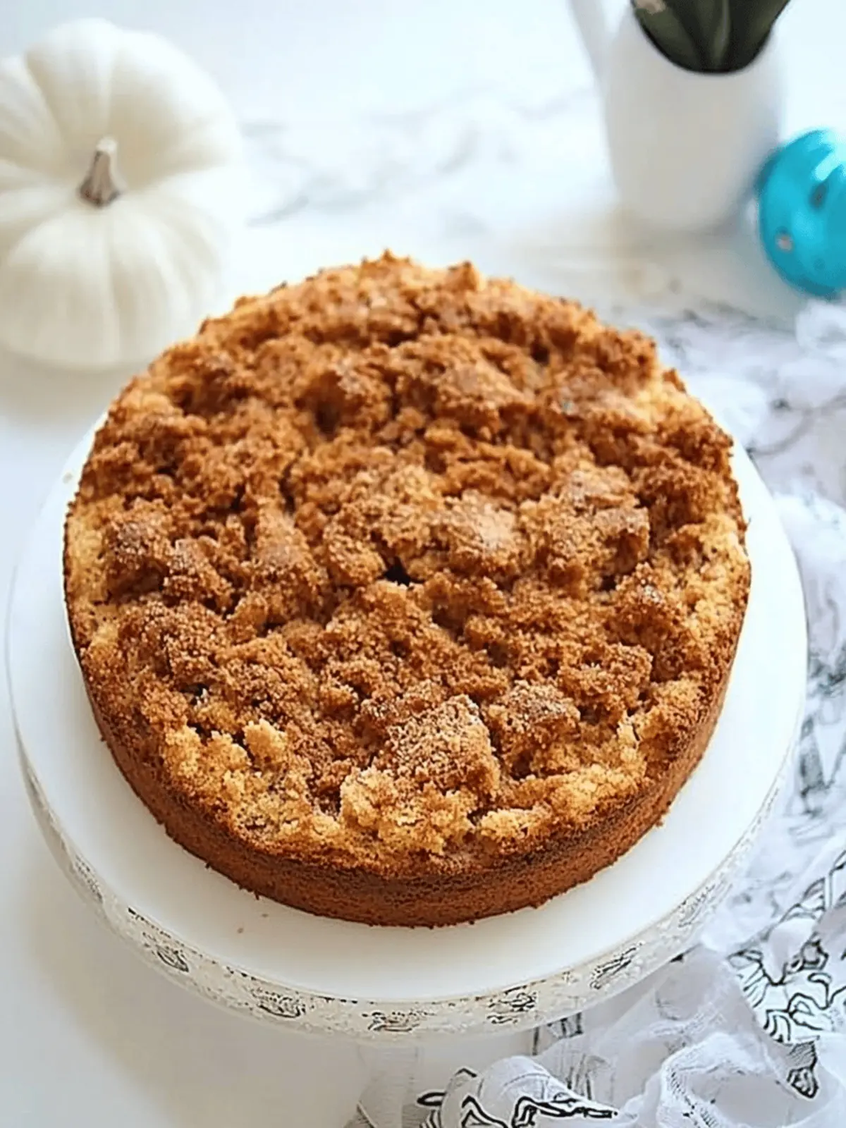 Pumpkin Coffee Cake