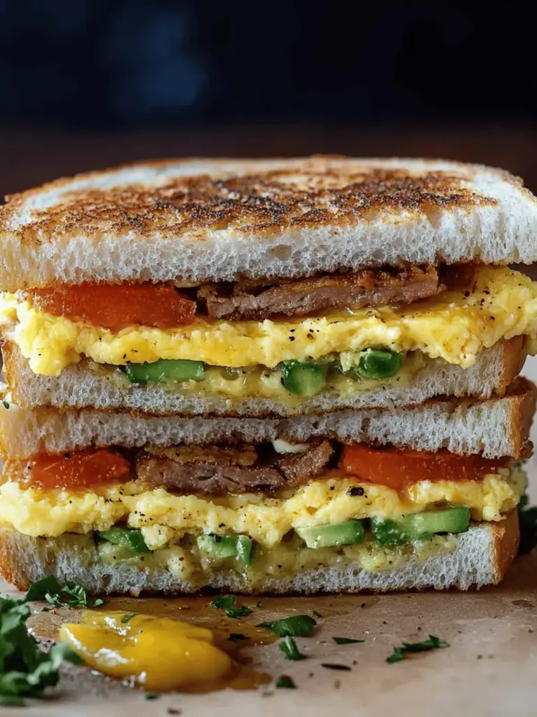 Breakfast Club Sandwich