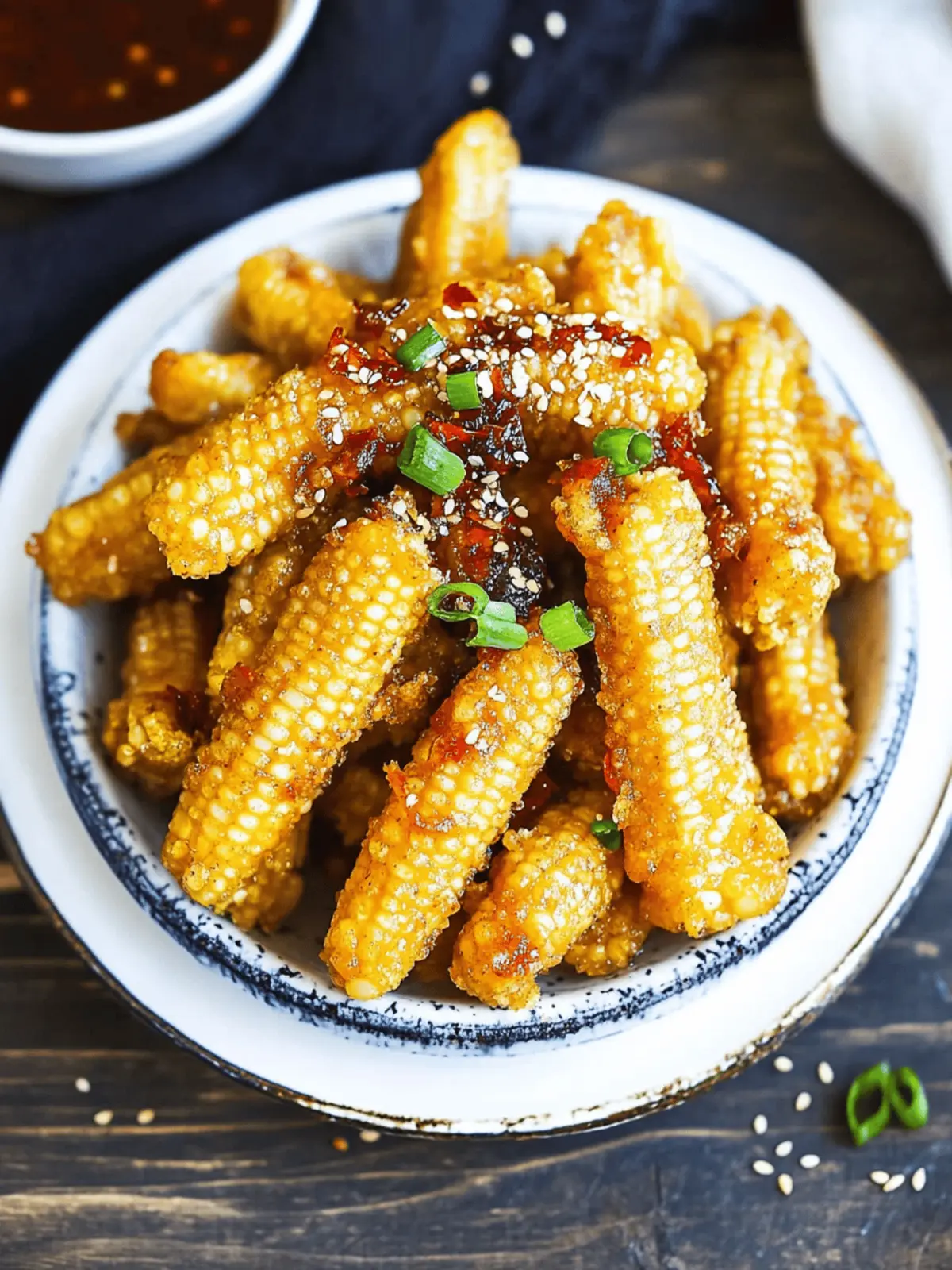 Crispy Baby Corn with Spicy Chili Garlic Glaze You’ll Love 4 Crispy Baby Corn